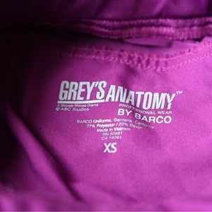 Grey’s Anatomy By Barco Purple Scrub Pants, Size XS